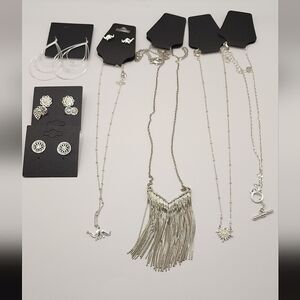 Jewelry Lot - 7 pieces - Silver
